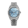 Seiko Blue ROMAN dial