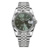 Seiko mod date just Green